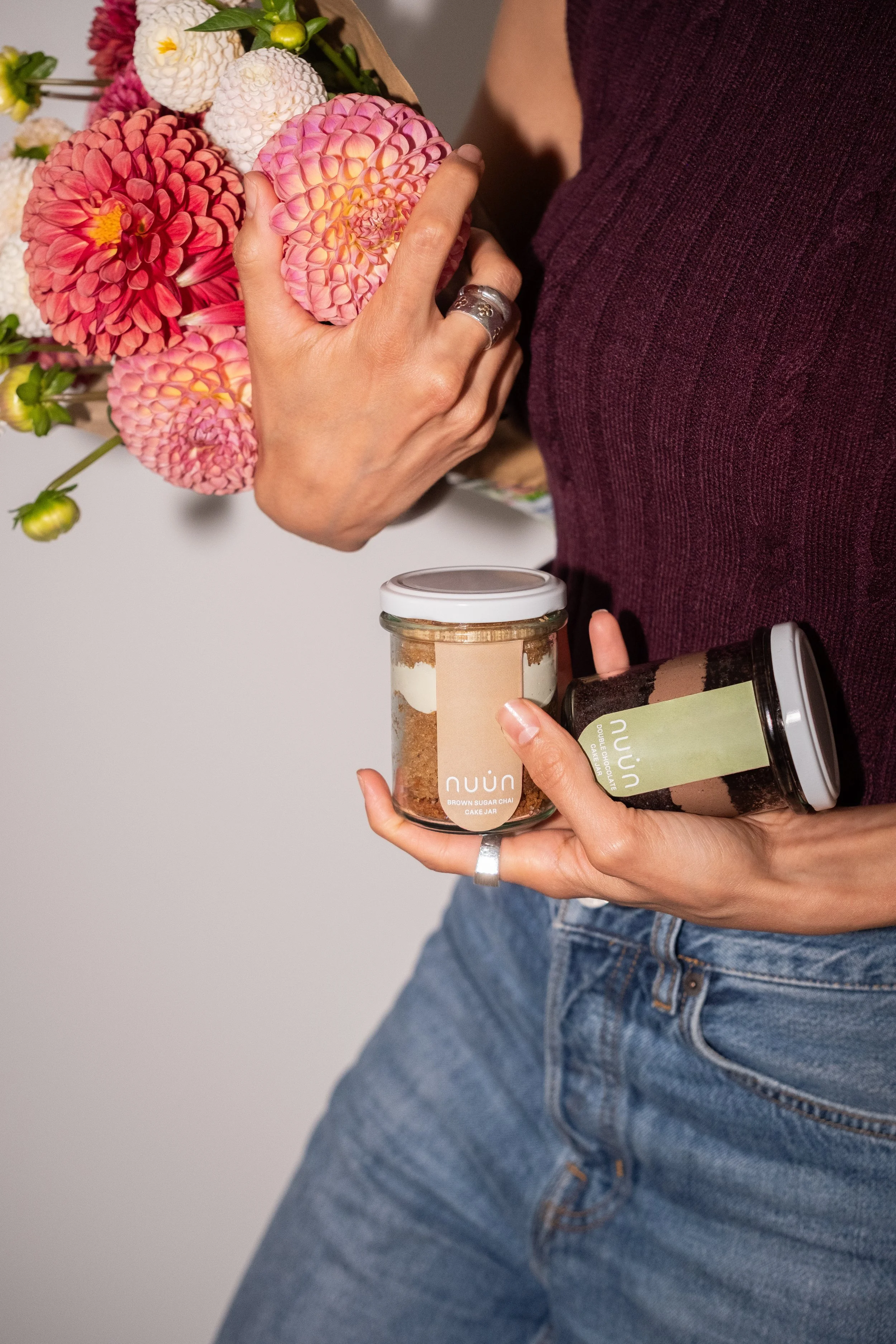 Coffee Salted Caramel Cake Jar