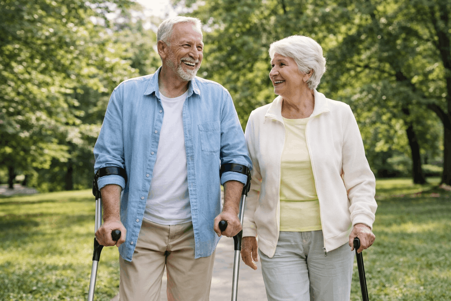 Как да се грижим за изкуствената тазобедрена и колянна става?