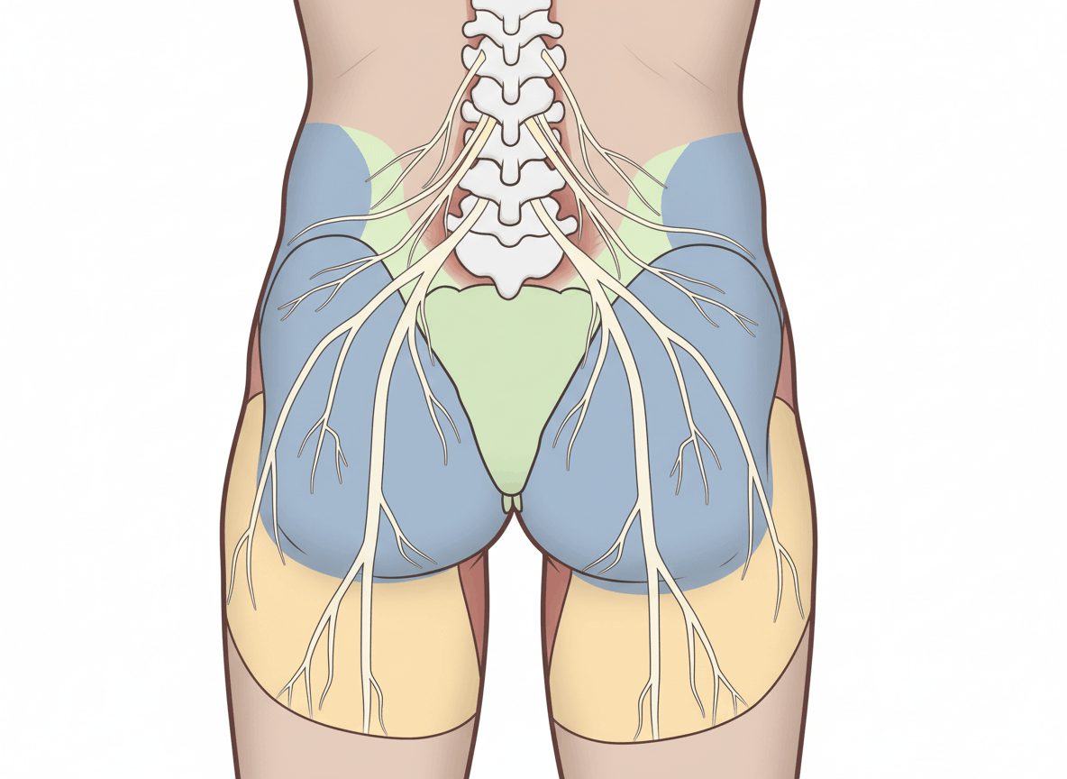 Синдром на клунeалните нерви – болка в кръста и седалището