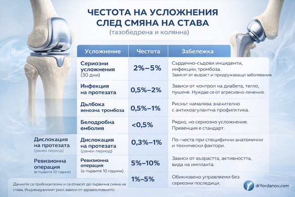 Най-честите страхове преди смяна на става — и реалността