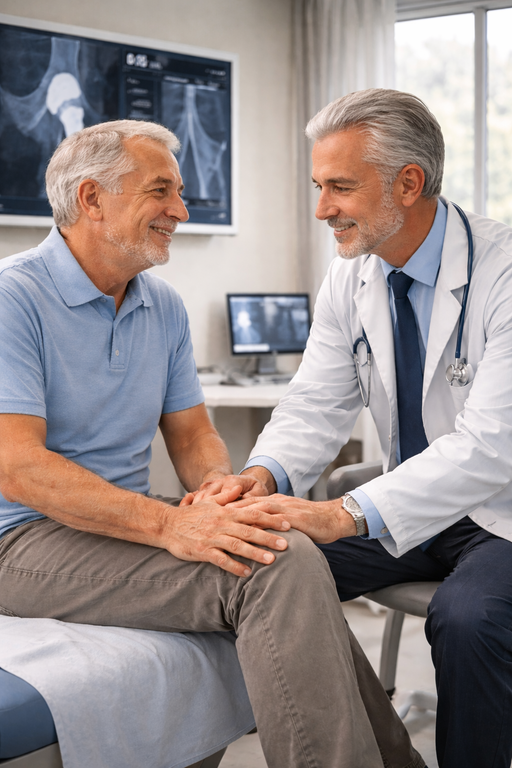 Как се променя животът след успешно ендопротезиране на тазобедрена или колянна става