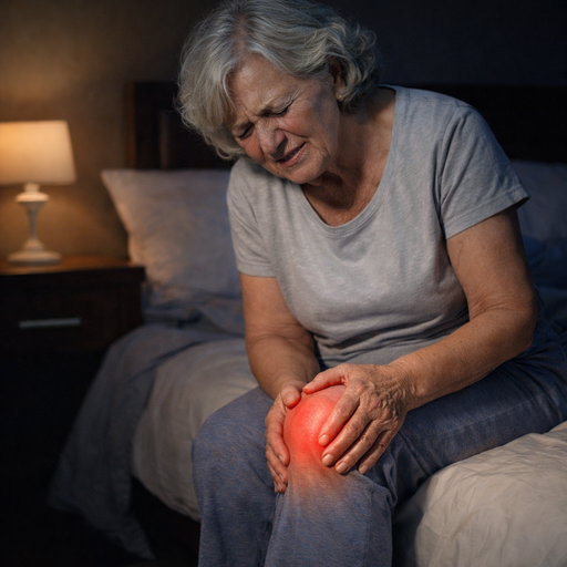 Нощна болка в коляното – маркер за напреднал стадий на артроза