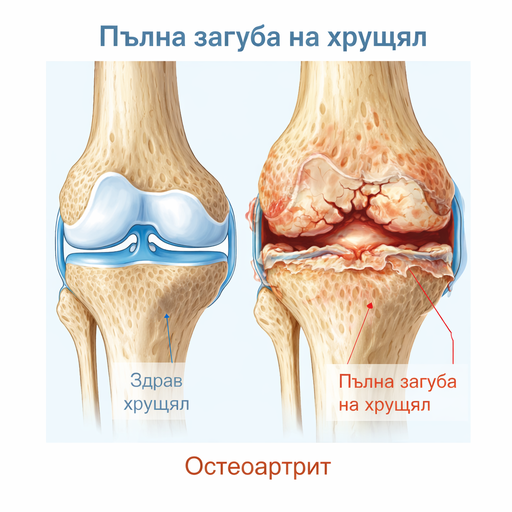 Пълна загуба на хрущял – как изглежда на рентген и какво всъщност означава