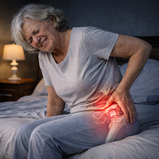 Нощна болка в тазобедрената става – какво показва този симптом