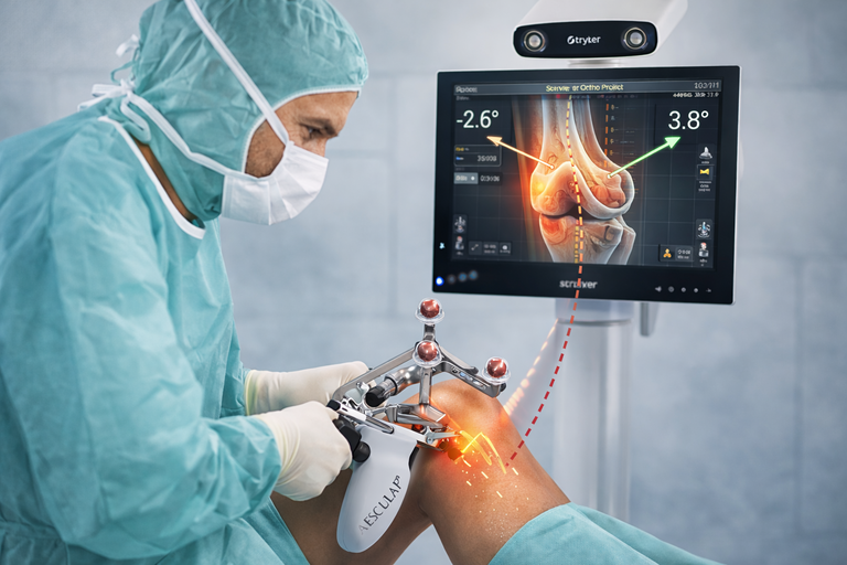 Навигация или стандартна техника при смяна на колянна става 