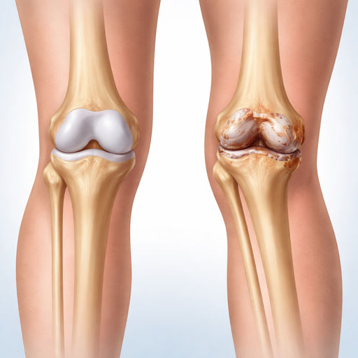 Болка от външната страна на коляното – valgus деформация и износване на ставата