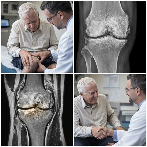 Как се диагностицира артрозата на коляното – клиничен преглед и изследвания