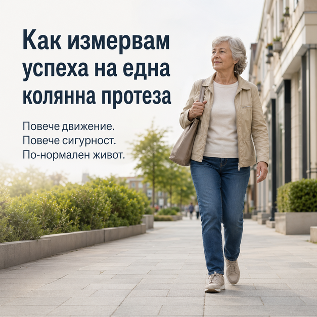 Как измервам успеха на една колянна протеза