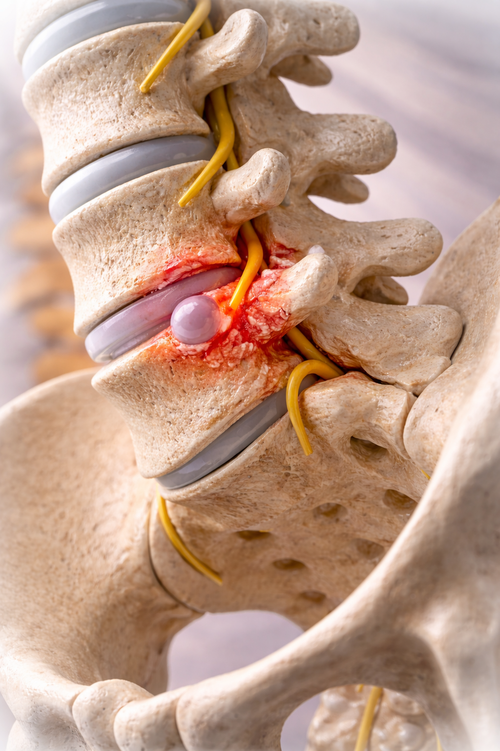 Дискова херния – симптоми, причини и възможности за лечение