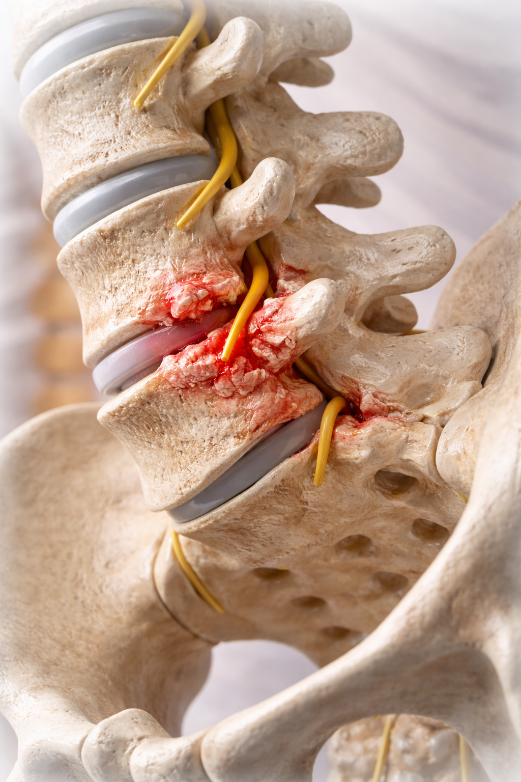 Спондилартроза - шипове на гръбначния стълб