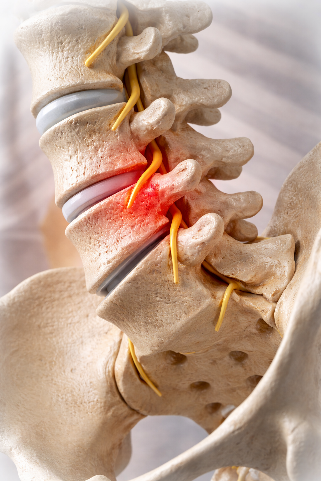 Спондилолистеза на гръбначен стълб - приплъзнат прешлен