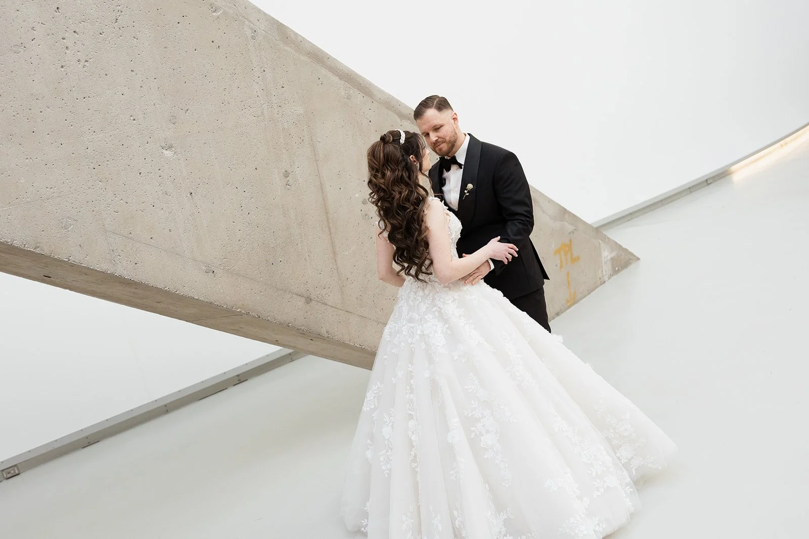 An urban winter wedding