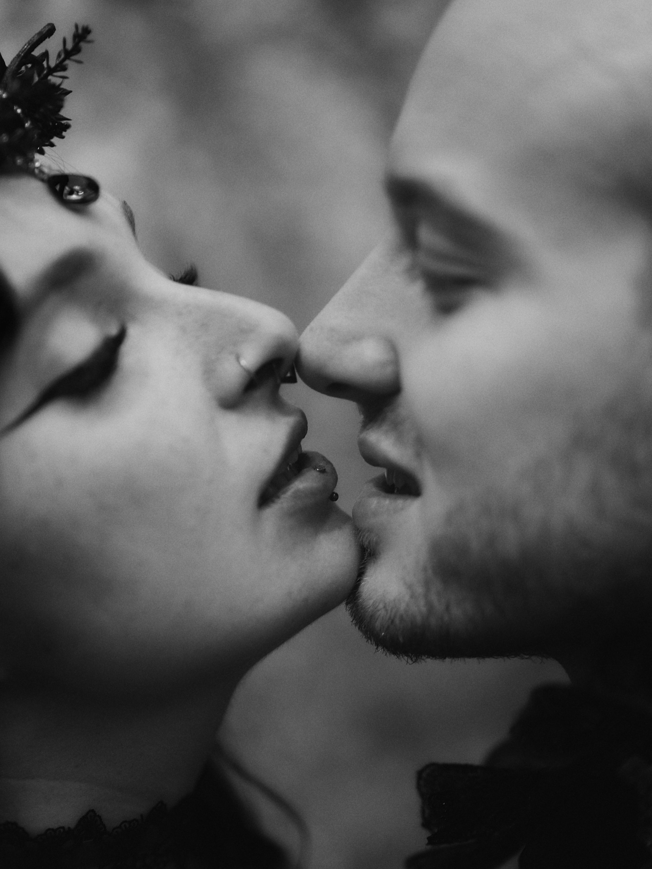If you want to kiss each other: KISS.
Don't fake it.
Don't hold back.
Kiss.

Pre-Wedding

#prewedding #wedding #weddingphotography #couplephotographer