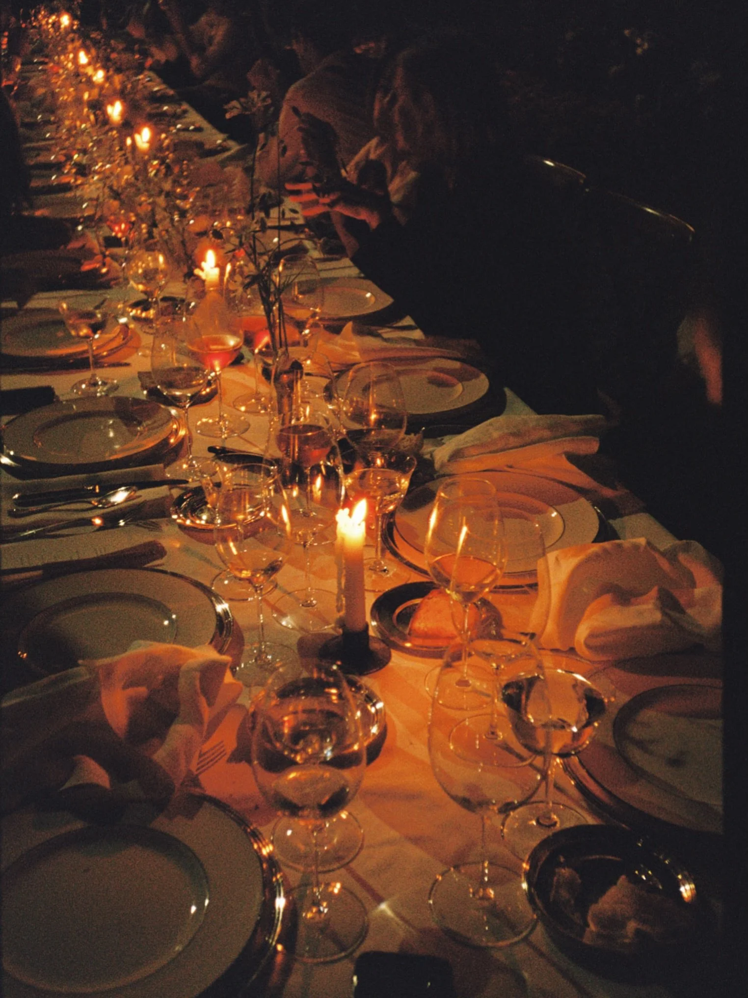 'NERA / 'LAR&Iacute;A _

Venue &mdash; @villa_spallettitrivelli_arcore 
Catering &mdash; @mariencomilano 

#weddingdinner #dinner #candlelight