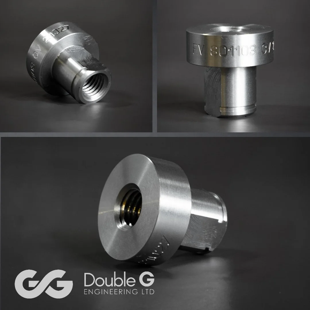 A small look at today's run. Nice, fun bit of engraving in-cycle to save the customer from outsourcing for laser engraving. 

Why add more operations when you can do it in one?

Contact us to start your project today
📧 rob@doublegeng.co.uk
📞 07515 