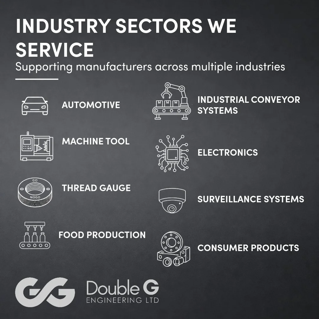 One machining partner. Multiple industries. 

From automotive and machine tools to food production, surveillance systems and electricals, precision engineering is at the heart of everything we manufacture.

Every component is produced to the same hig