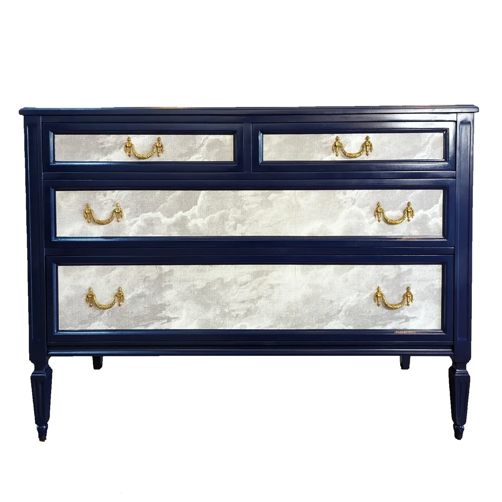 Blue dresser  FOUND by Bashford Design