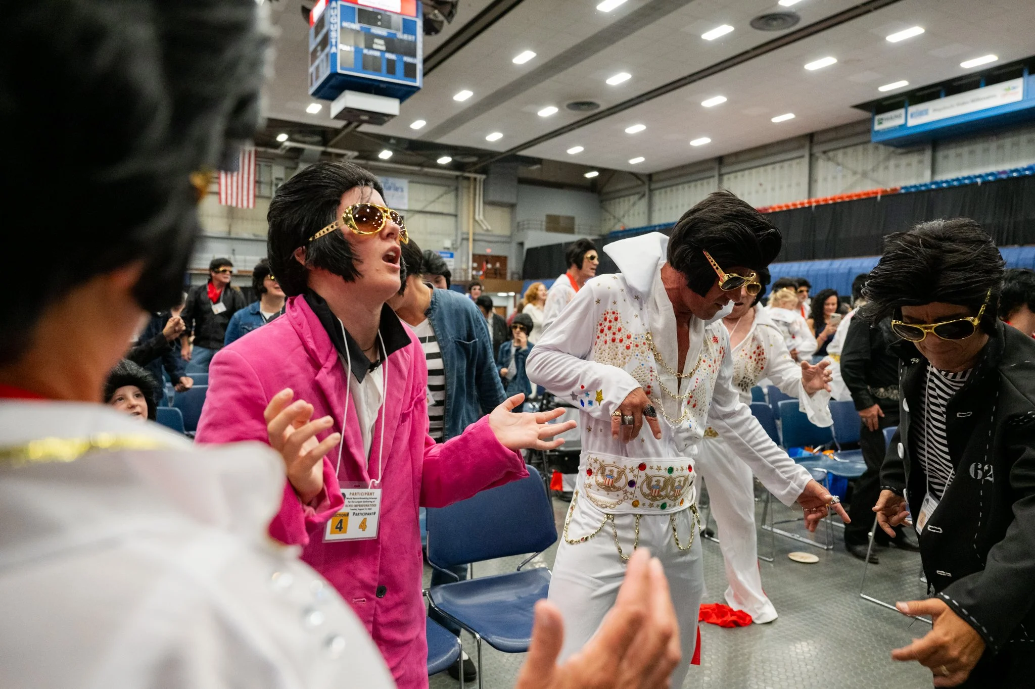Central Maine Event Photography Augusta Civic Center Elvis Impersonators Event