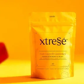 XTRESSE Dermatologist developed NAD+ hair therapy gummies