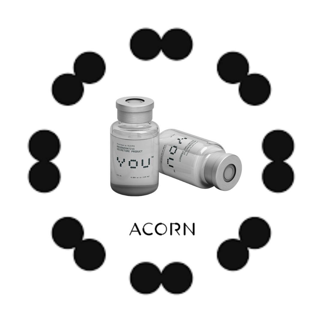 ACORN YOU™ Autologous 5-in-1 regnerative hair follicle stem cell professional treatment & skincare. 