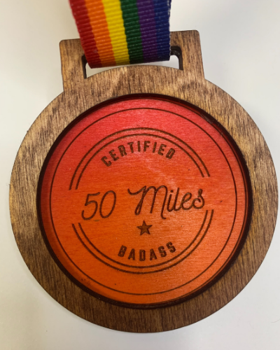 2 Color Medal With Ribbon