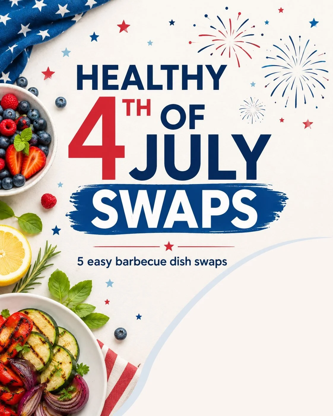 If you&rsquo;re asking yourself what to bring to tomorrow&rsquo;s 4th of July BBQ, consider swapping the usual suspects for these healthier stand-ins. And if a more nutritious diet is one of your goals for America&rsquo;s 251st year, check out our Di