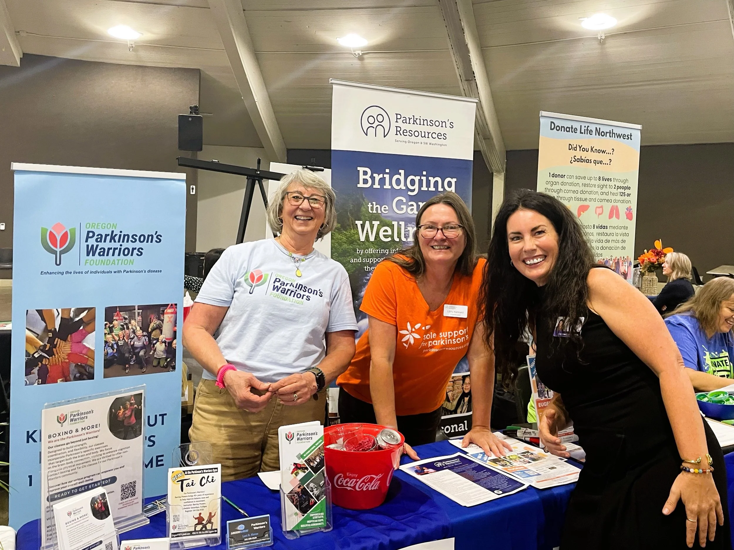 We saw so many friends at the SPIN Senior Resource Fair last Friday - including Oregon Parkinson&rsquo;s Warriors Foundation and Parkinson&rsquo;s Resources of Oregon. It won&rsquo;t be long before we see them again, because team from Cascade Health 
