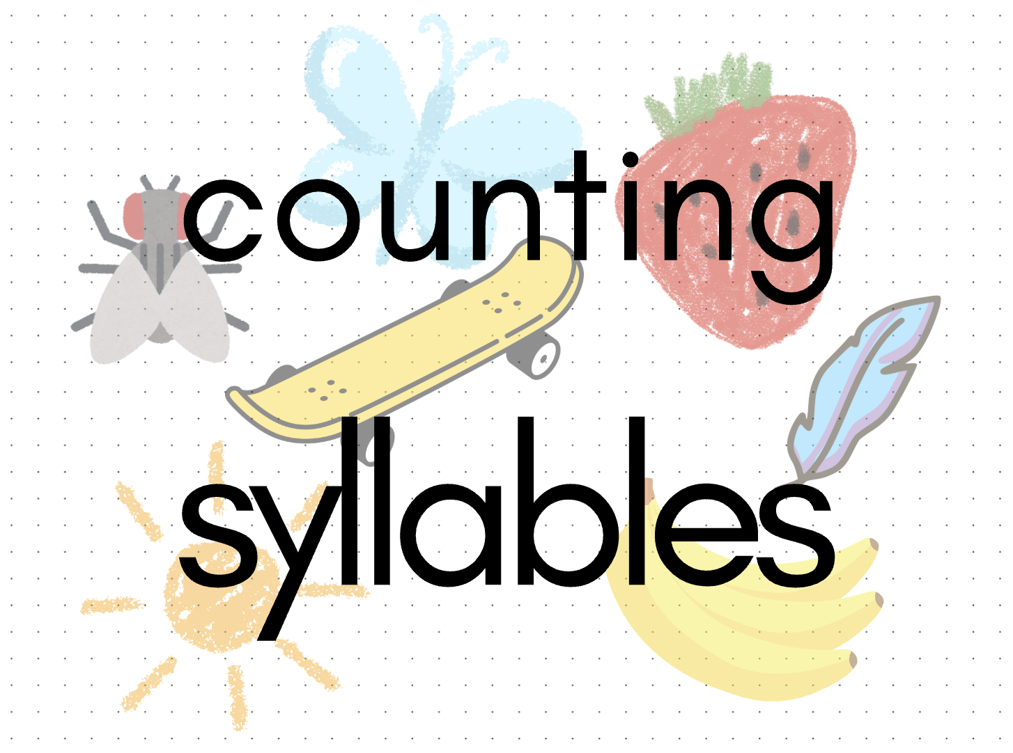 Why Count Syllables? Building Early Syllable Awareness