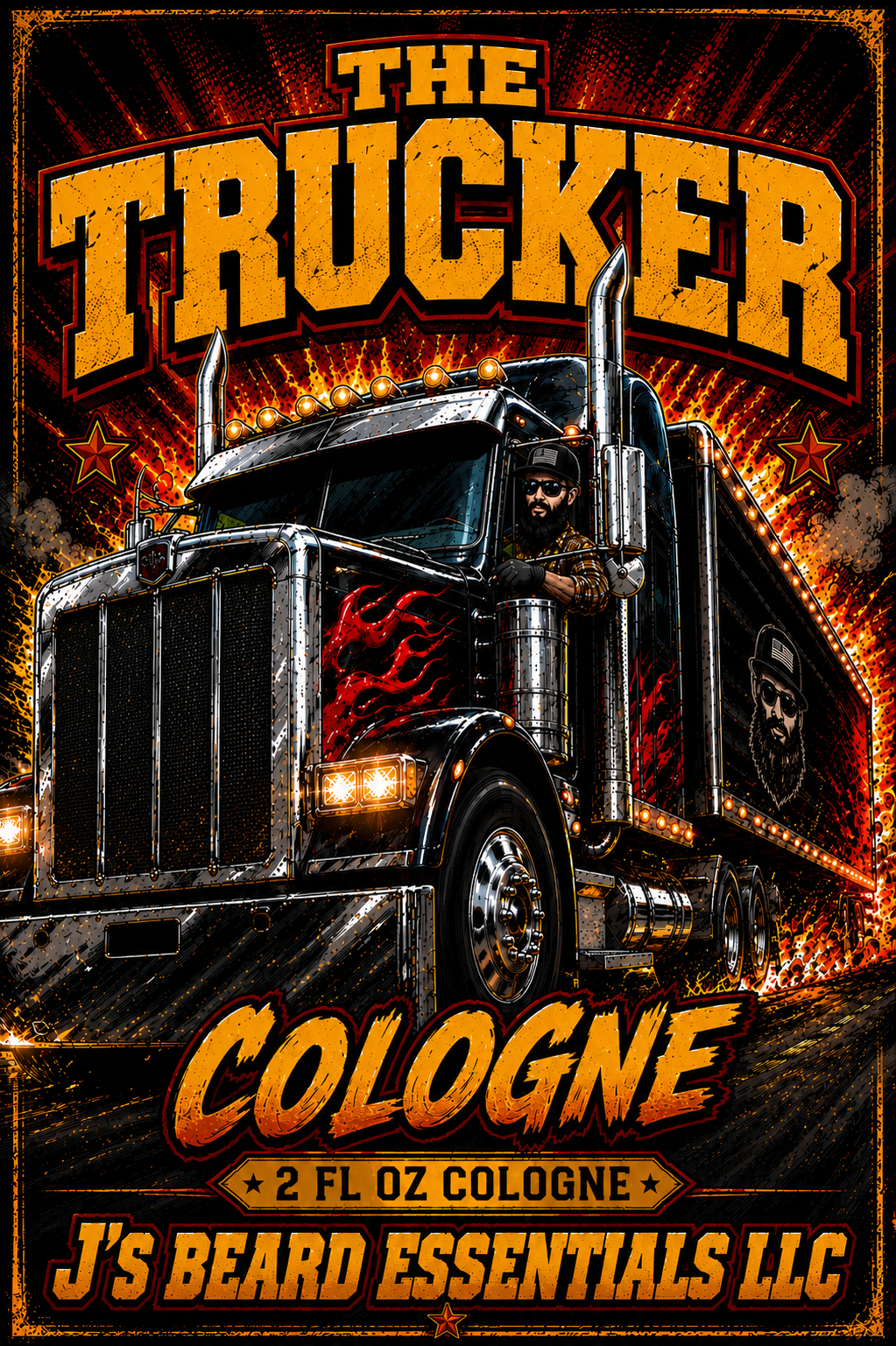 THE TRUCKER (RED BULL, DIESEL, TEAKWOOD)