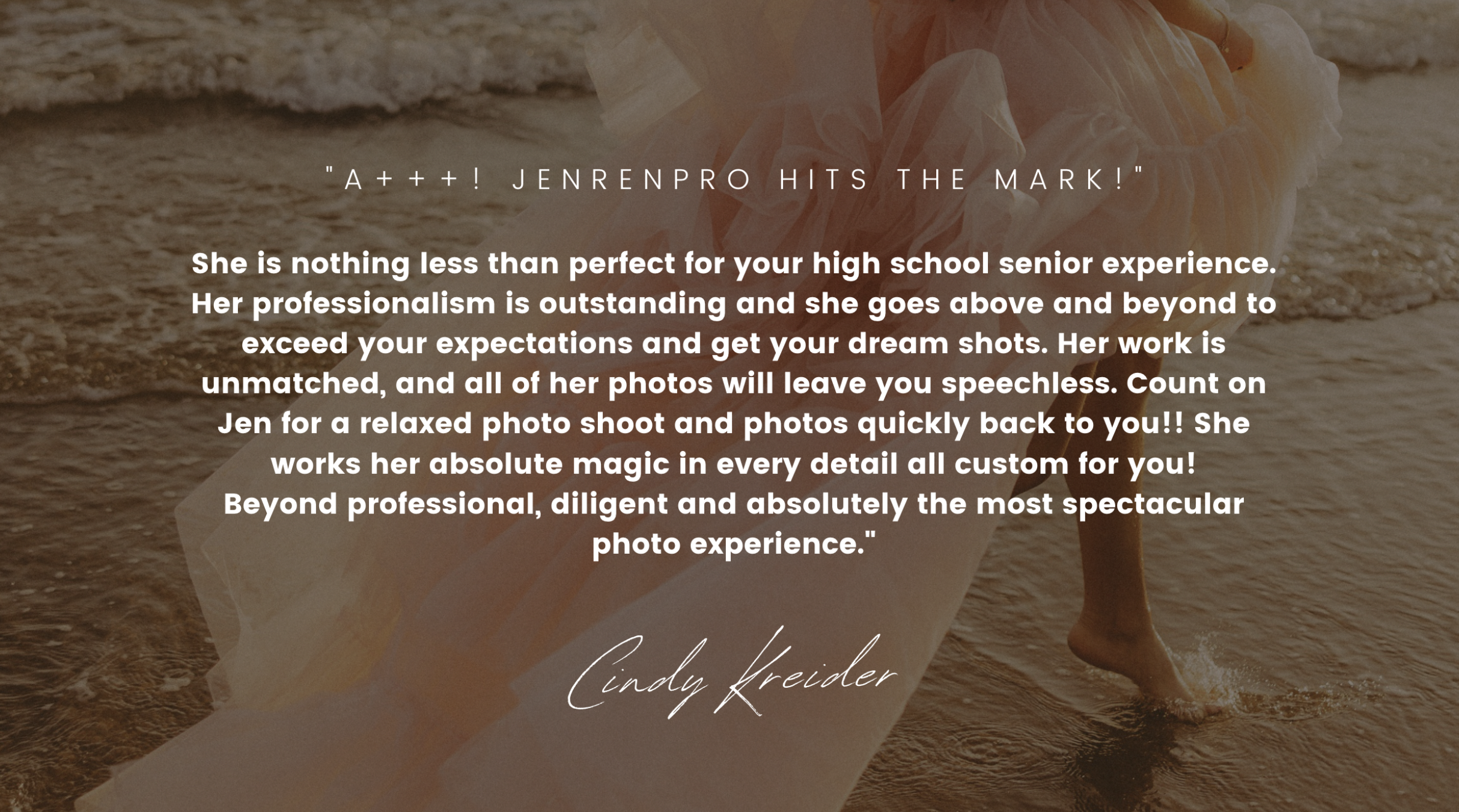  standout senior rep program testimonial 