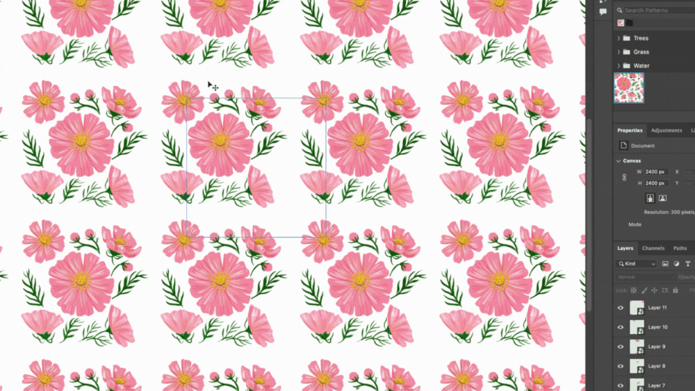 How to Make a Repeat Pattern in Photoshop — Ann Shen Creative
