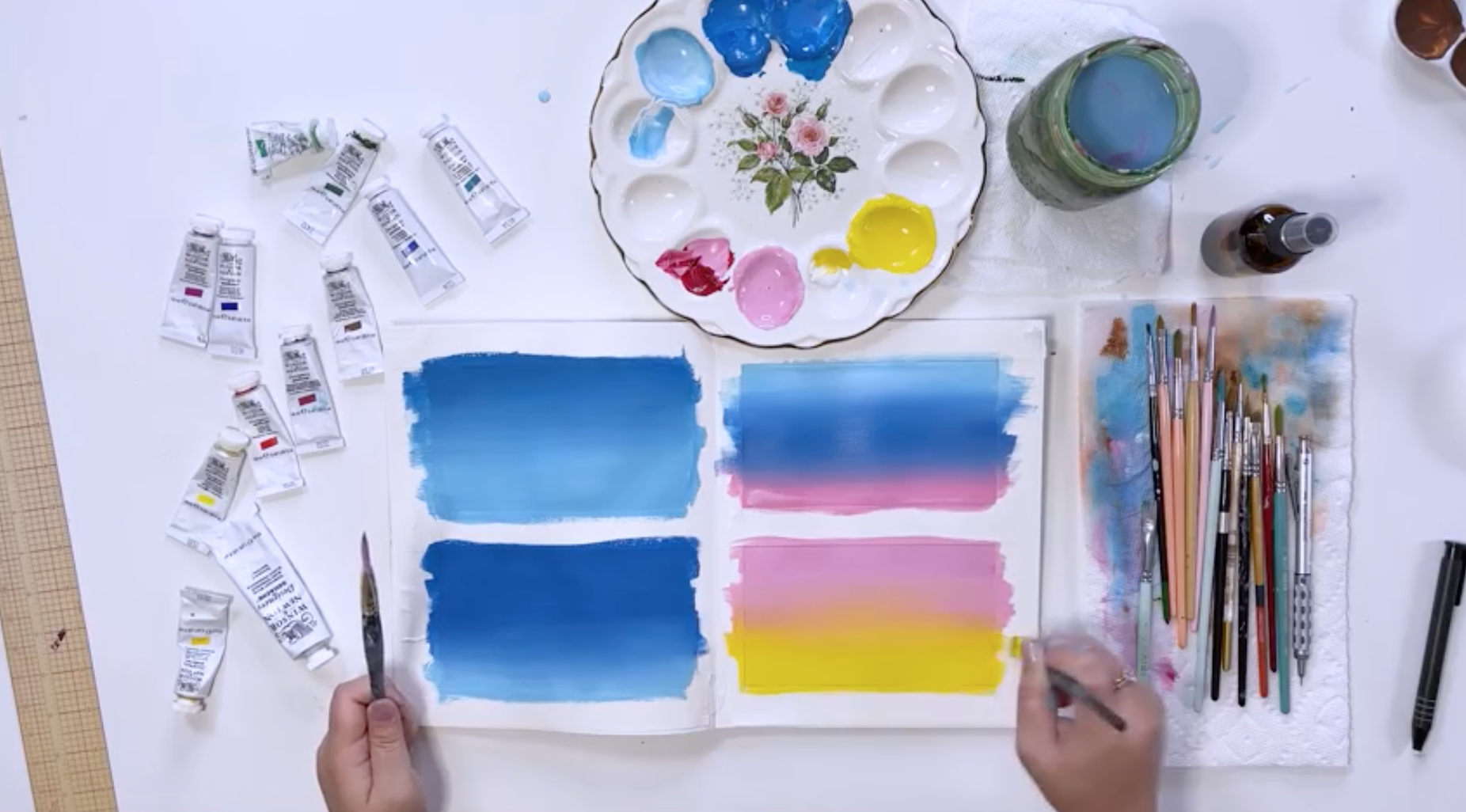 Gouache Gradients — Ann Shen Blog