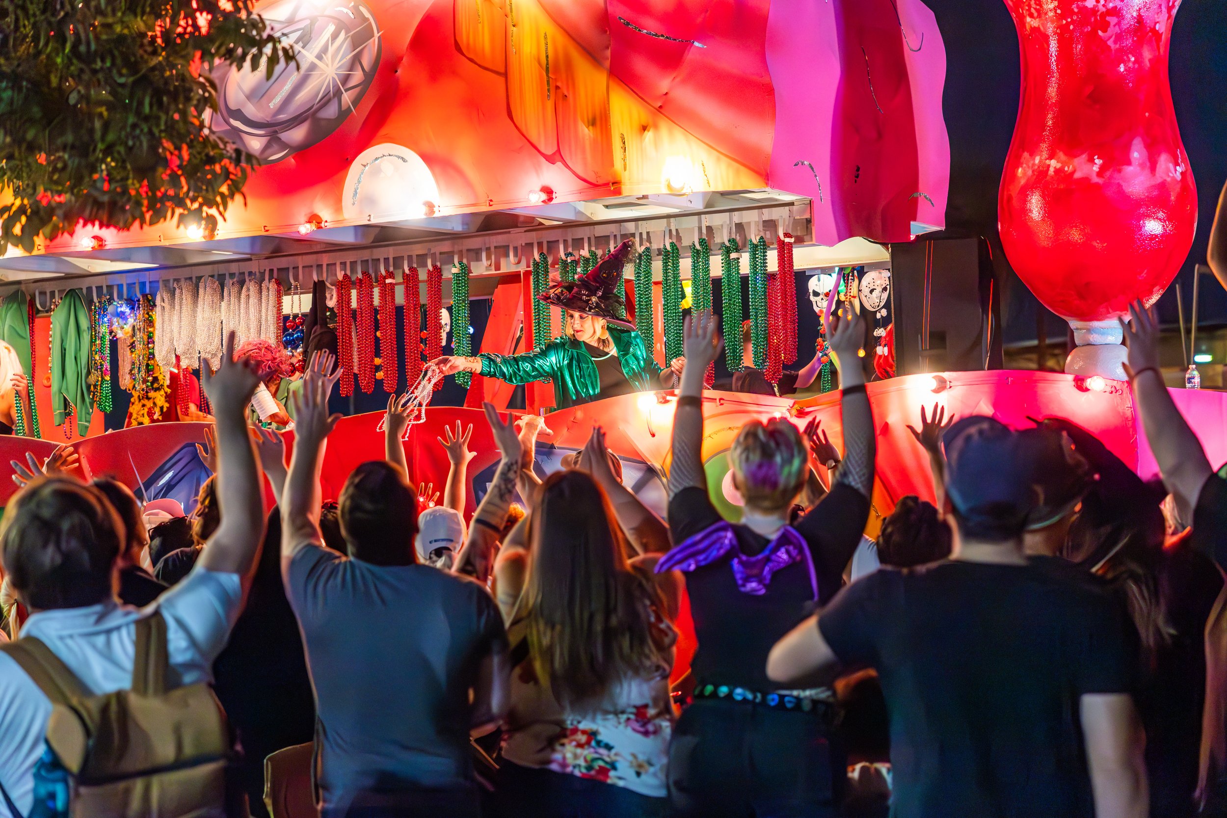 Krewe of Boo Rolls Through.