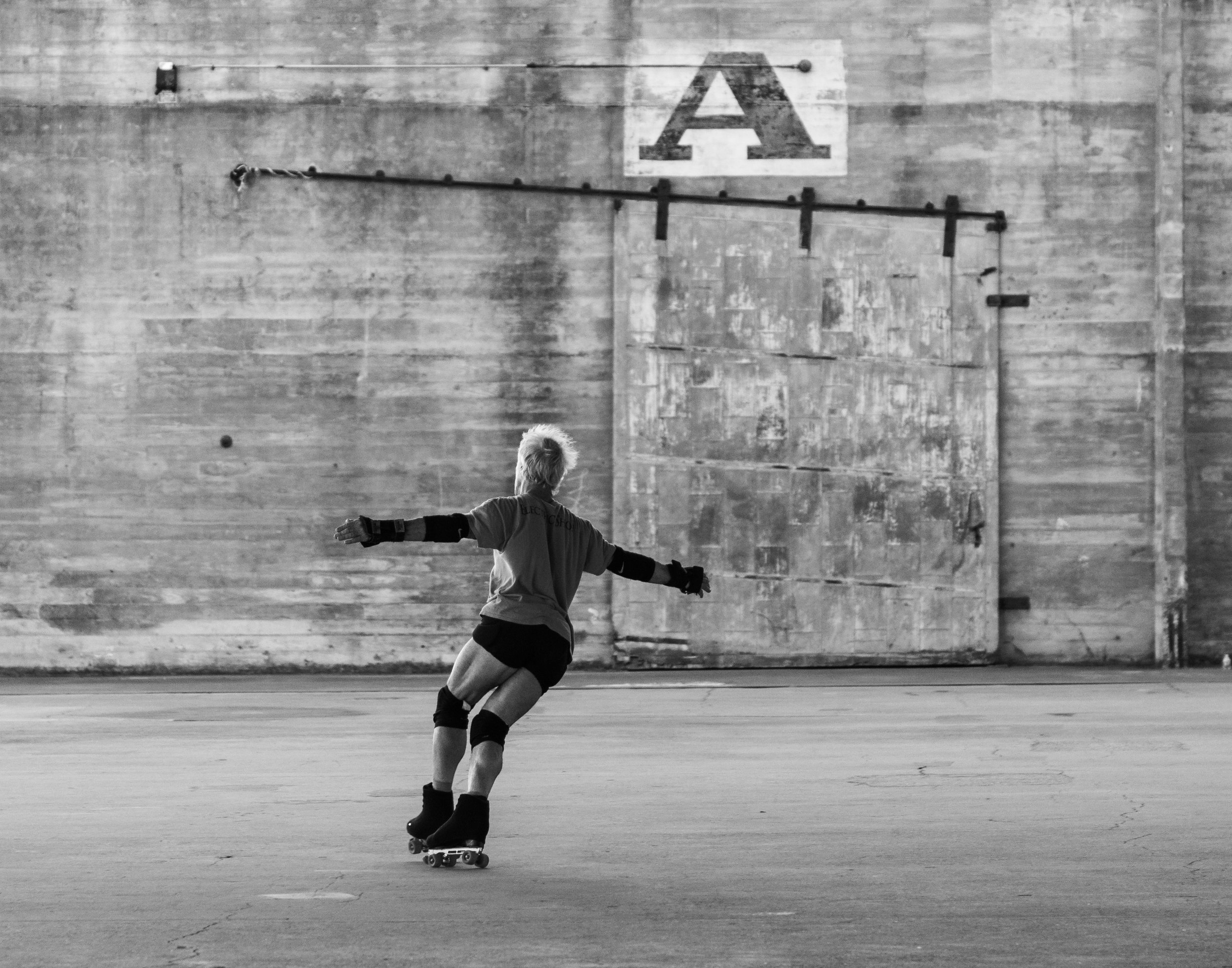 Roller Skating at Crescent Park