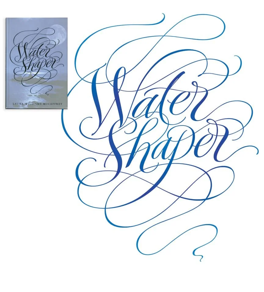 Design & Calligraphy by John Stevens for book jacket title