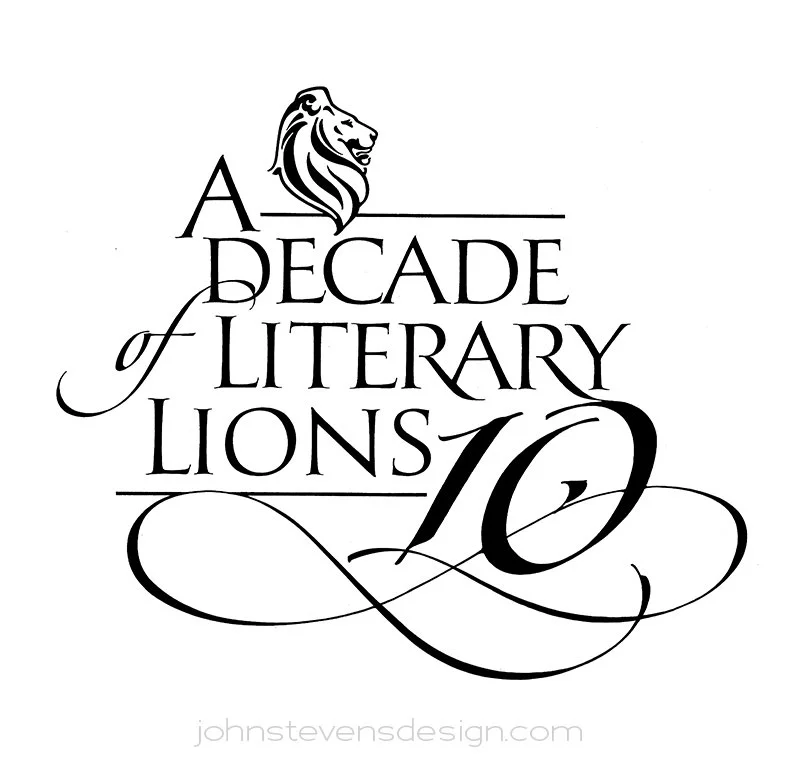 Design & Calligraphy by John Stevens for  The Literary Lions of the NY Public Library