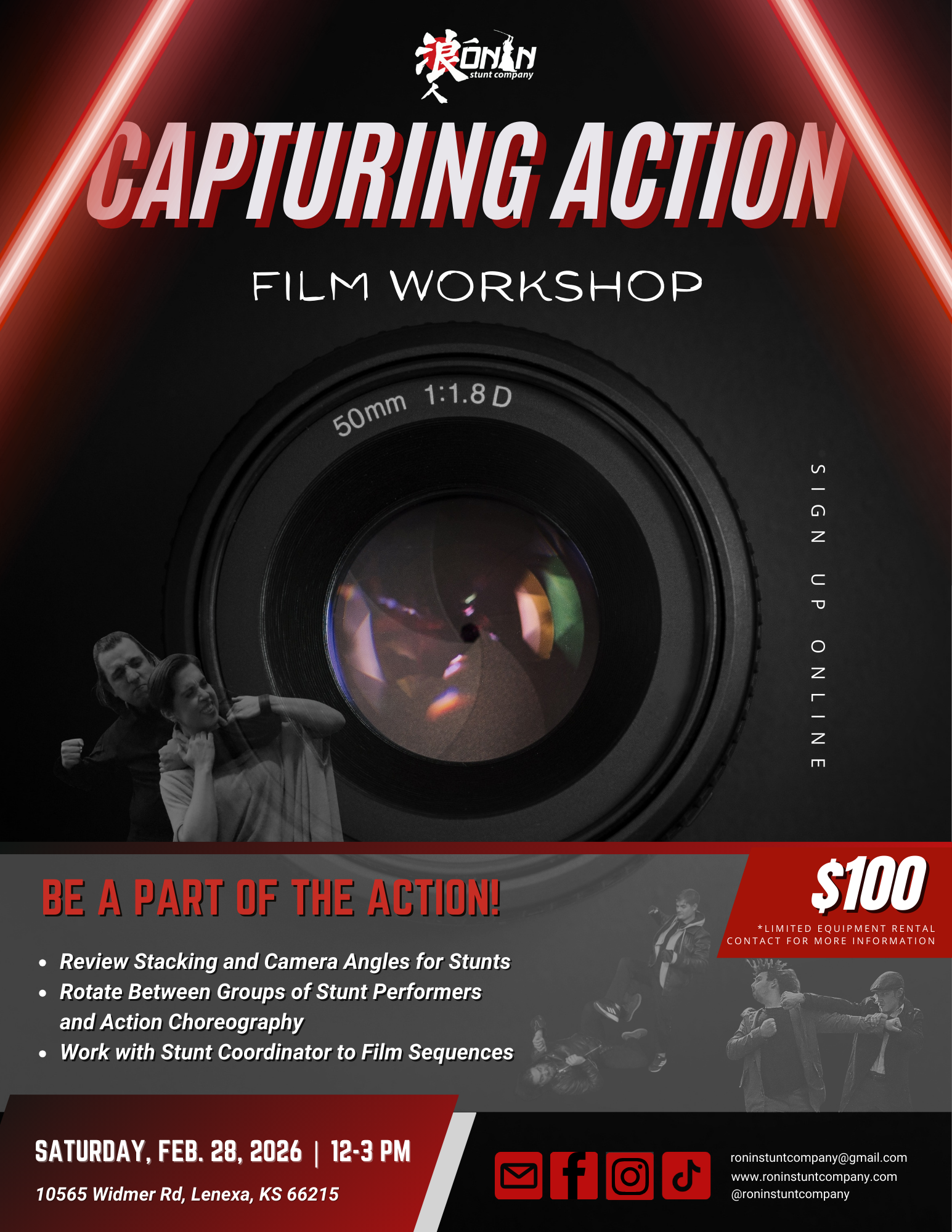Capturing Action Film Workshop - 2.28.26