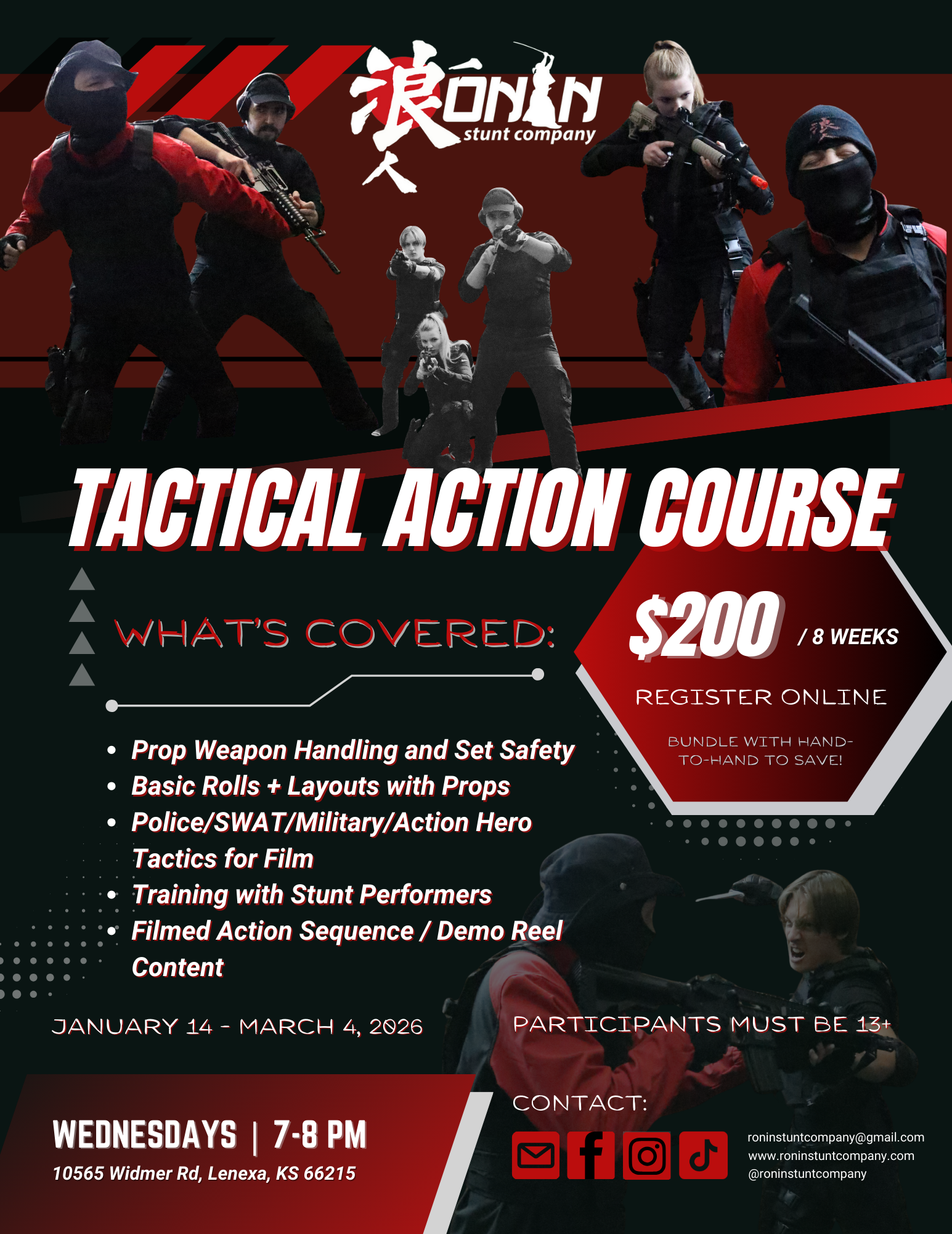 Tactical Action Course - Spring 2026