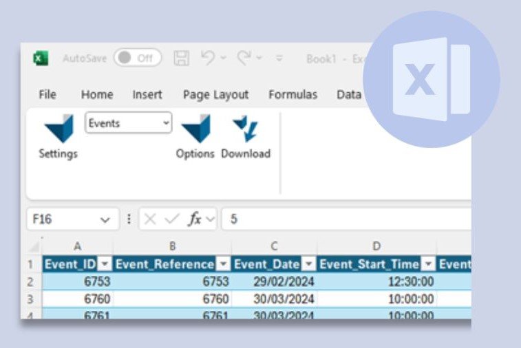 Excel ToolBar
