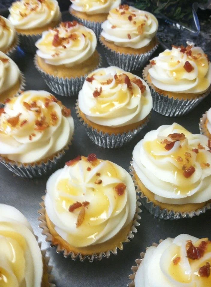 Mash Potato, Bacon and Gravy Cupcakes