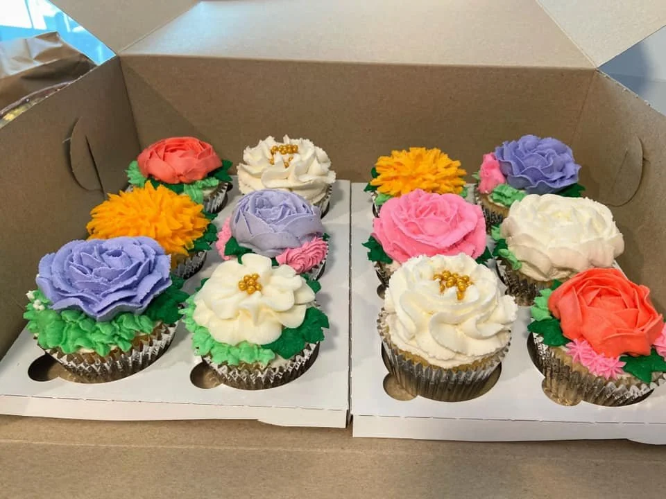 Floral Cupcakes