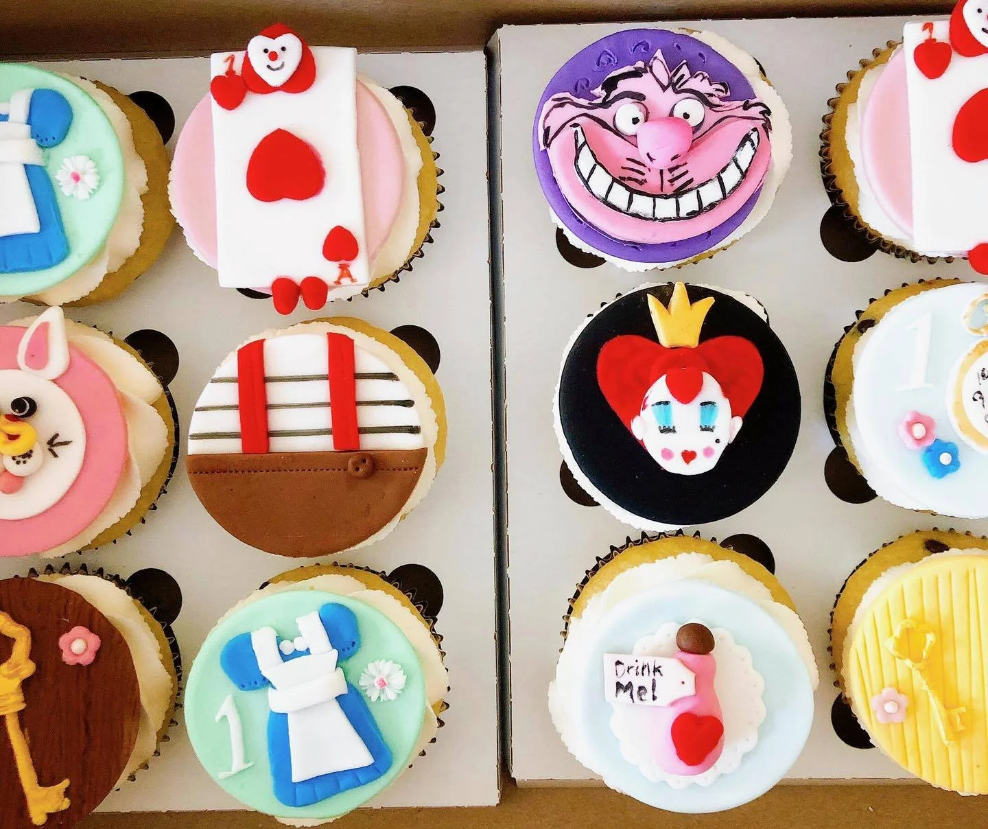 Mad Hatter Cupcakes