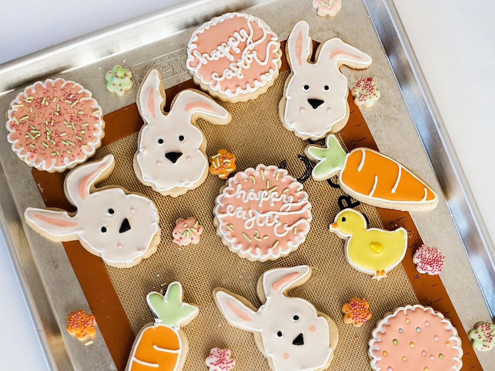 Easter Themed Sugar Cookies