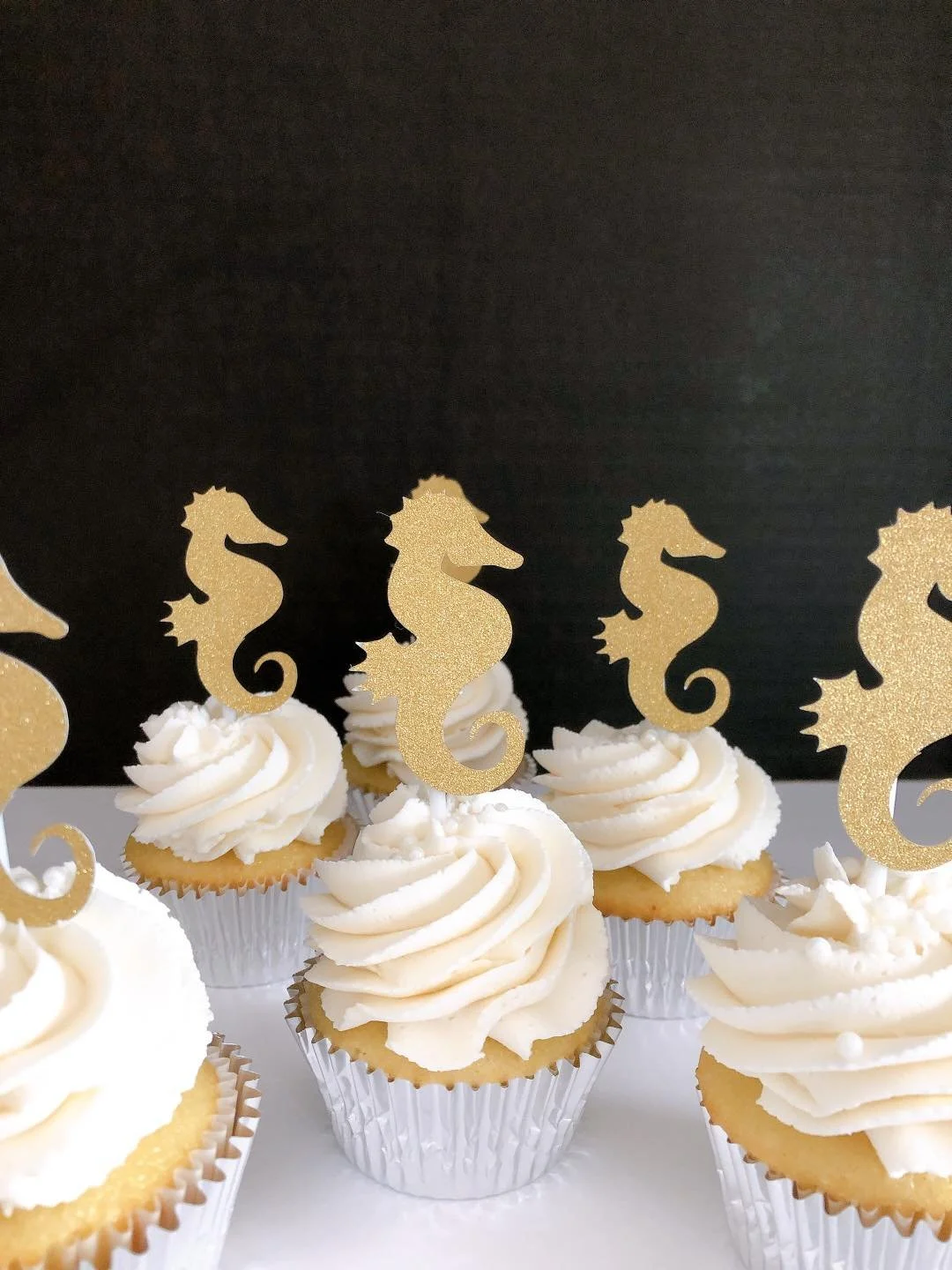 Seahorse Cupcakes