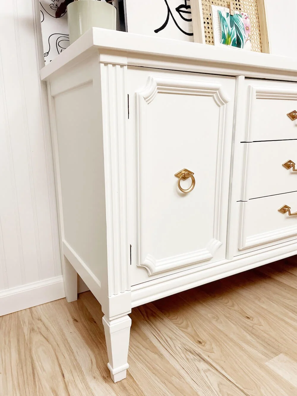 Vintage Bassett Buffet Credenza Sideboard — Lucky Furniture Co.