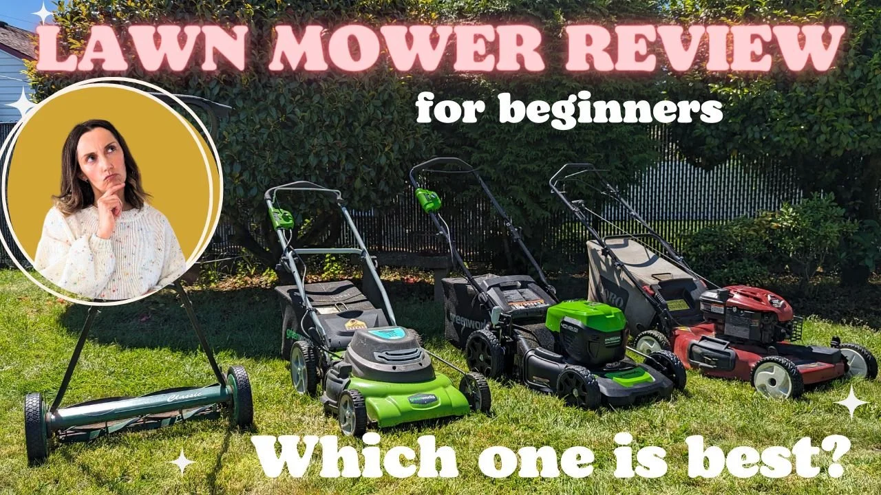 Lawn Mower Review for Beginners: Gas, Reel, Corded, or Battery?
