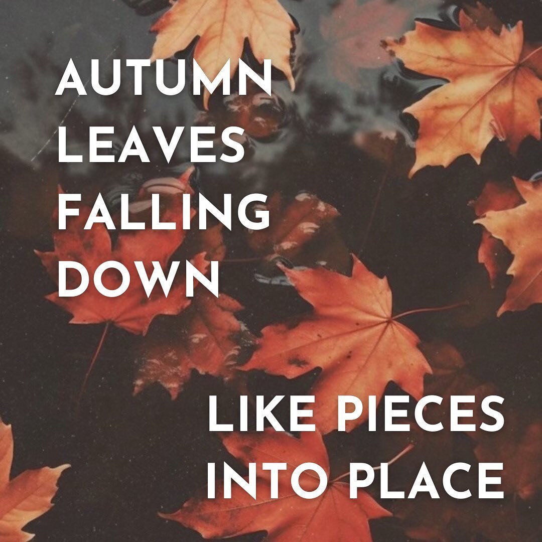 If I could go back in time and listen to &ldquo;All Too Well (10-Minute Version)&rdquo; for the first time again, I think I would live in that moment forever. 🎃🦇🍂
&nbsp;
Image Description: Fall leaves, in bright reds, rusty oranges, and golden yel