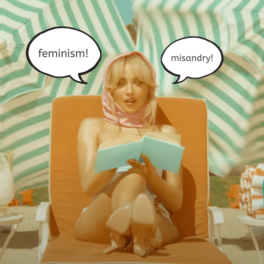 Sabrina Carpenter is our favorite man-hating feminist. But is that a good thing?