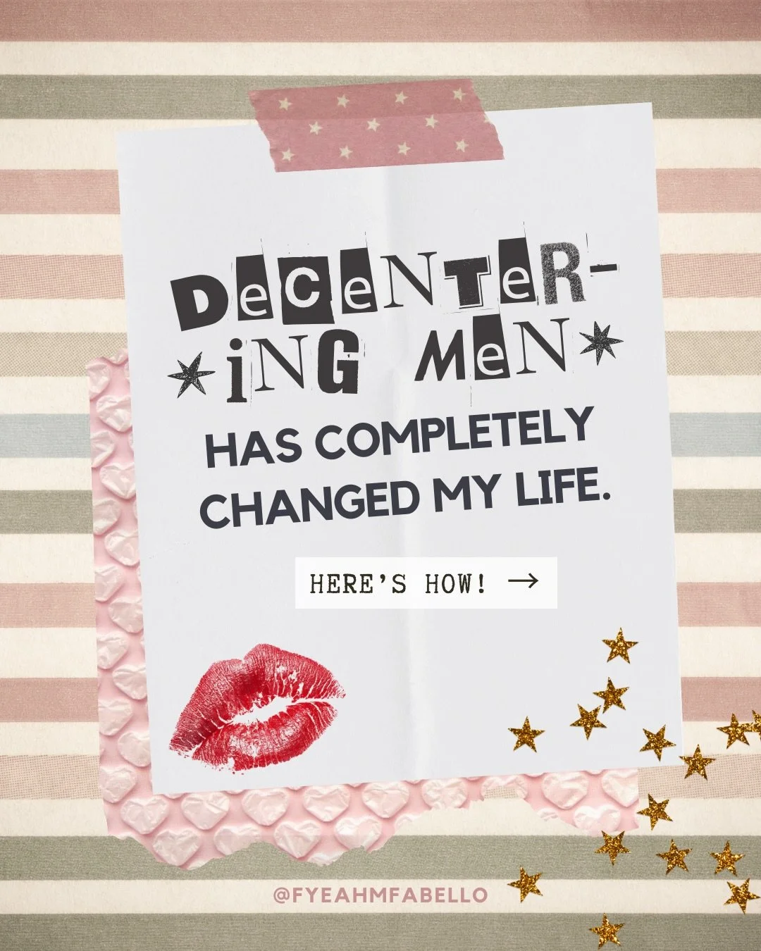 For my newsletter, New Romantics, I wrote about seven ways that decentering men (or divesting from patriarchy in my interpersonal life) has impacted me. From my relationship with my body to my friends to the idea of masculinity itself, deprioritizing