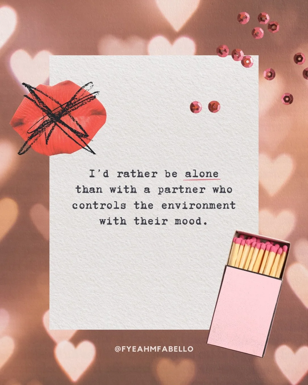 Choose your peace. ✌🏼